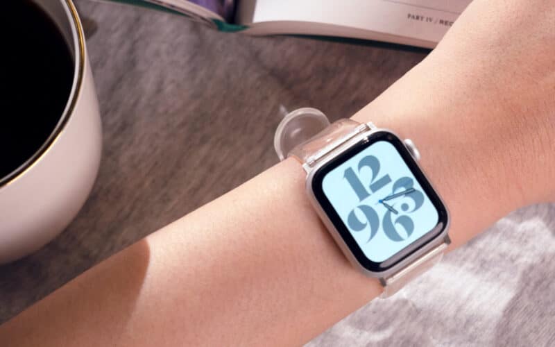Pulseira transparente para Apple Watch da elago