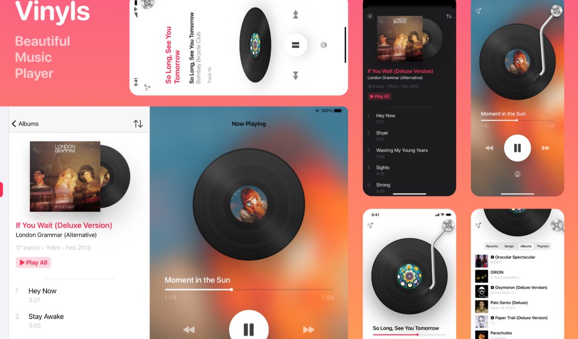 App Vinyls para Apple Music