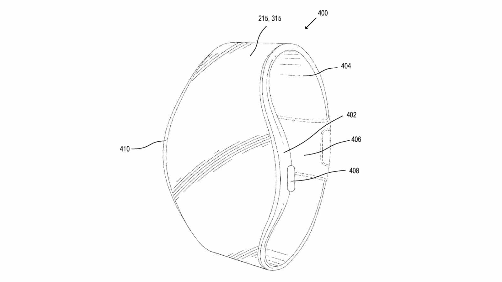 Patente de Apple Watch com tela flexível inteiriça