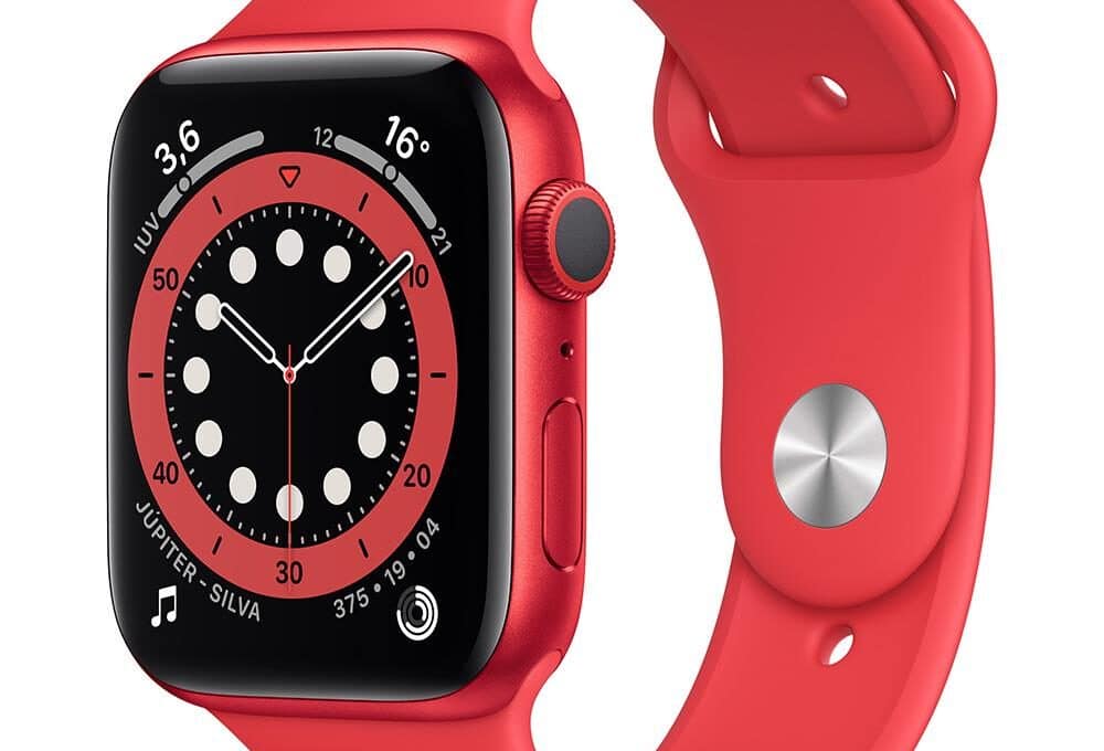 Apple Watch Series 6 vermelho