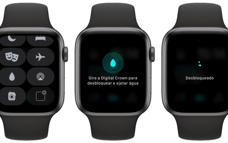 Bloqueio de água no Apple Watch