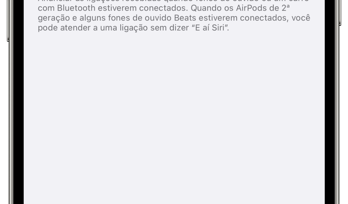 Atender ligações com a Siri no iOS 14.5