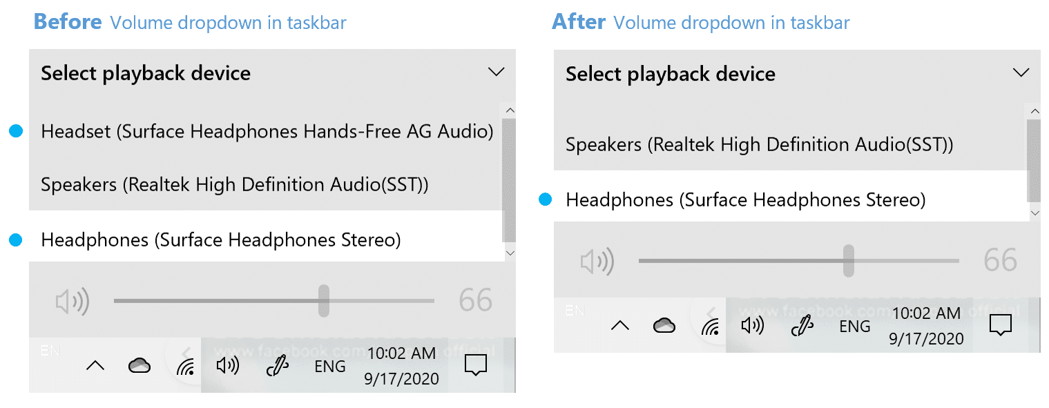 Áudio no Windows 10