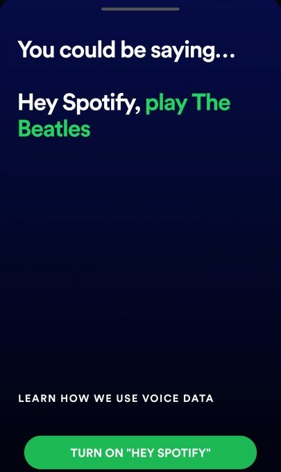 Assistente digital "Hey Spotify"