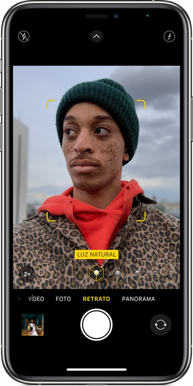 modo Retrato no iPhone