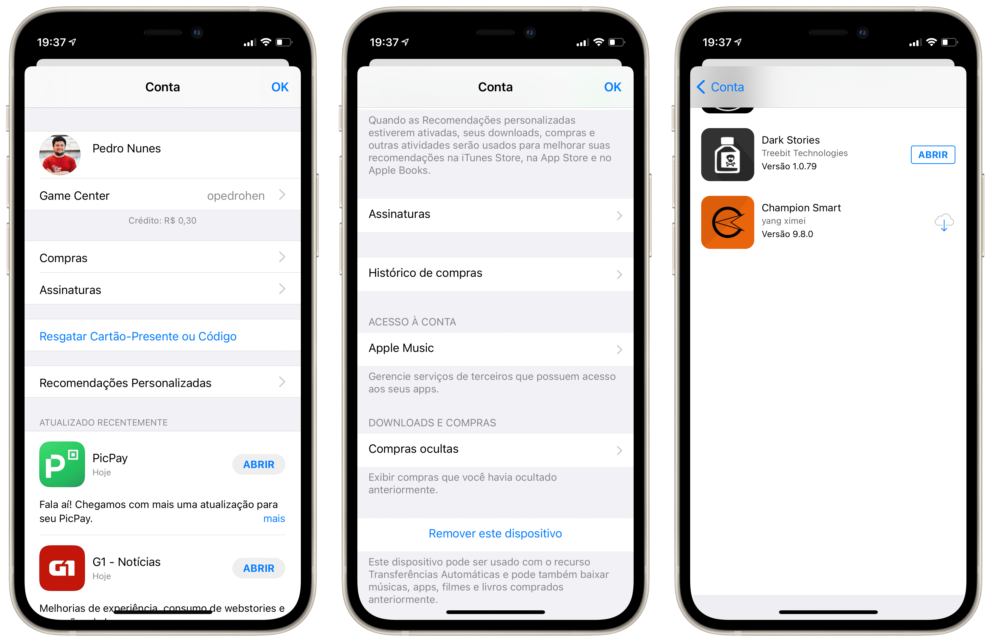 Como ocultar ou restaurar a App Store se ela foi removida do