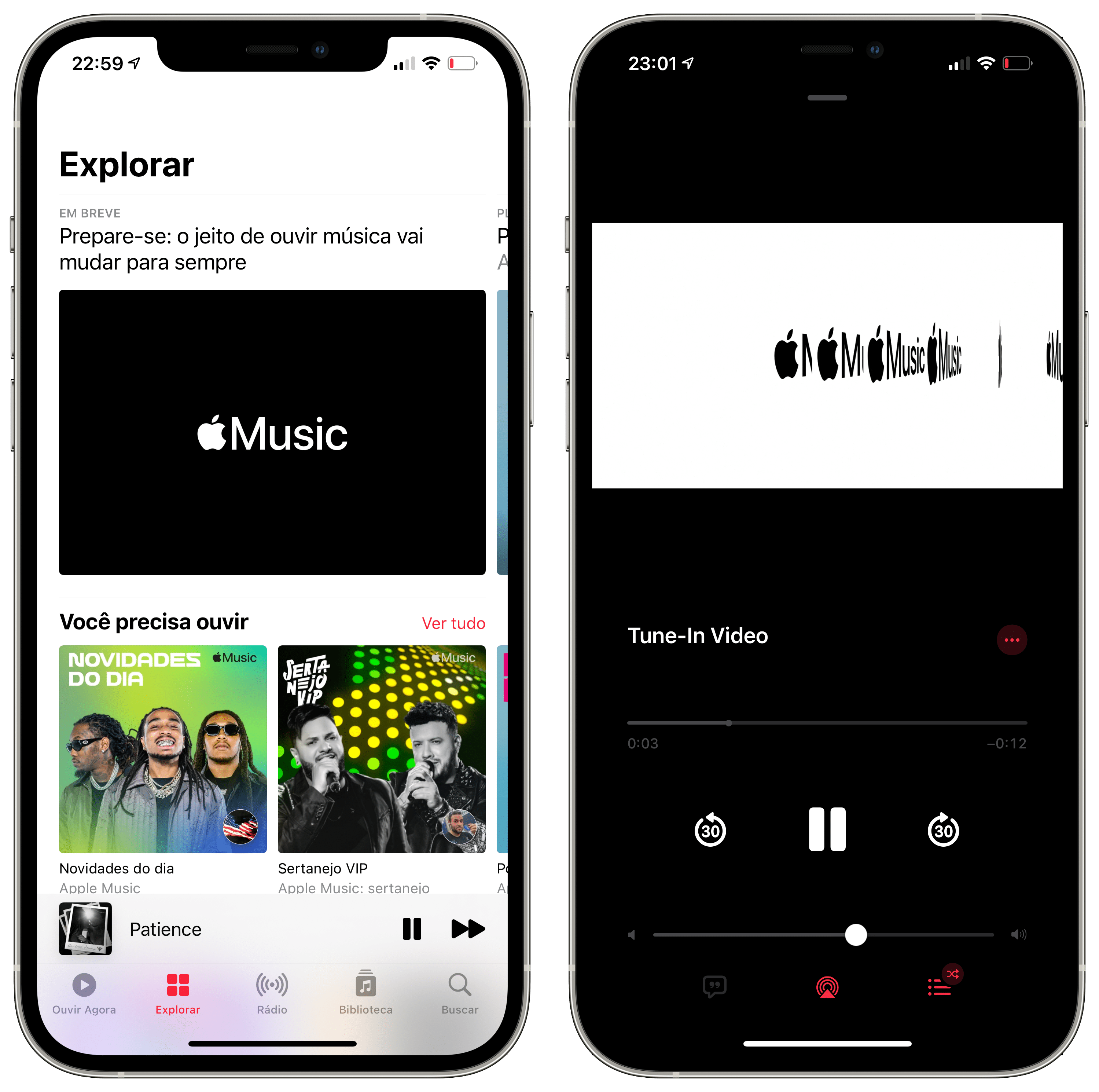 Teaser de grande novidade no Apple Music