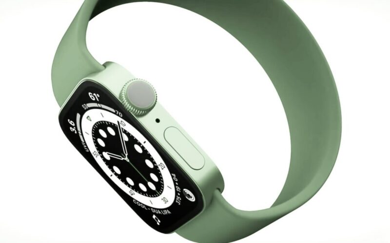 Possível visual do "Apple Watch Series 7"