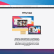 Página "Why Mac", da Apple