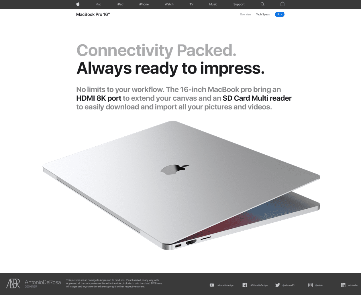 Conceito de MacBook Pro