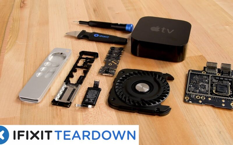Teardown da Apple TV 4K e do Siri Remote
