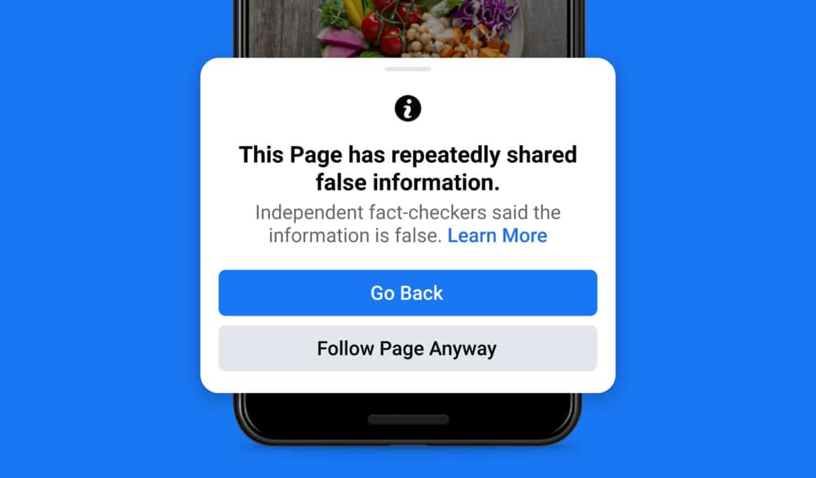 Novas medidas do Facebook contra fake news