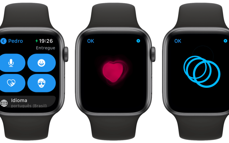 Digital Touch no Apple Watch