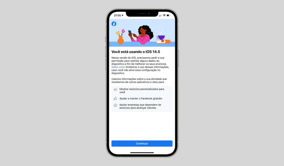 Política antirrastreamento da Apple no app do Facebook