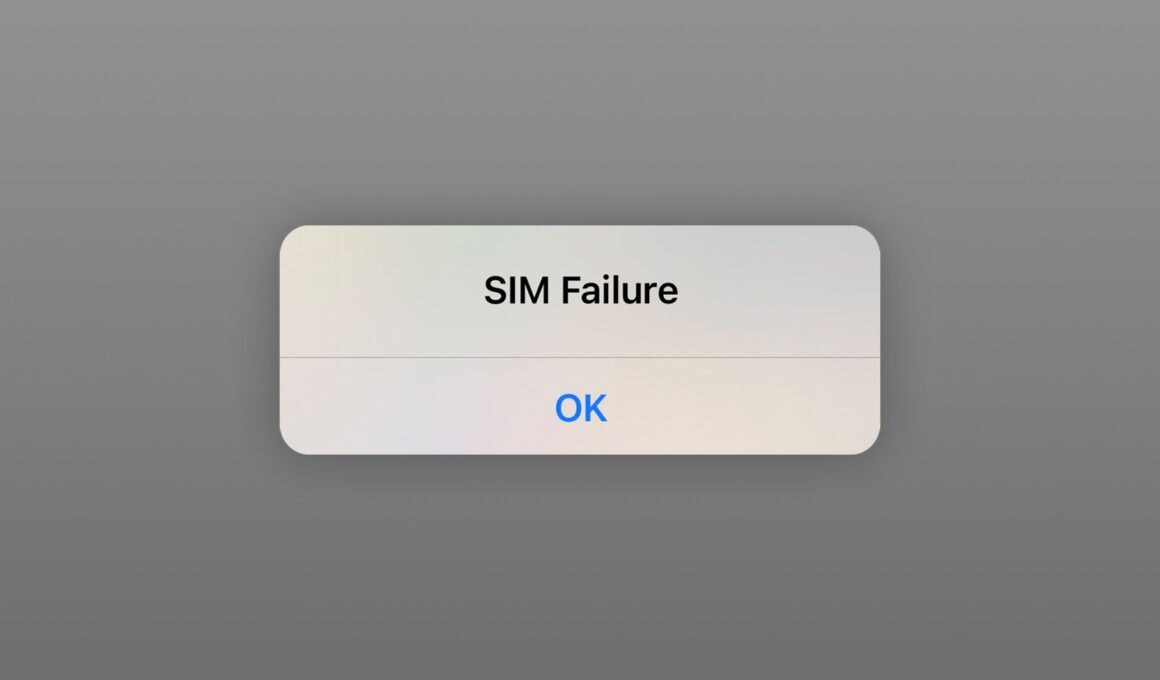 Alerta de falha no SIM