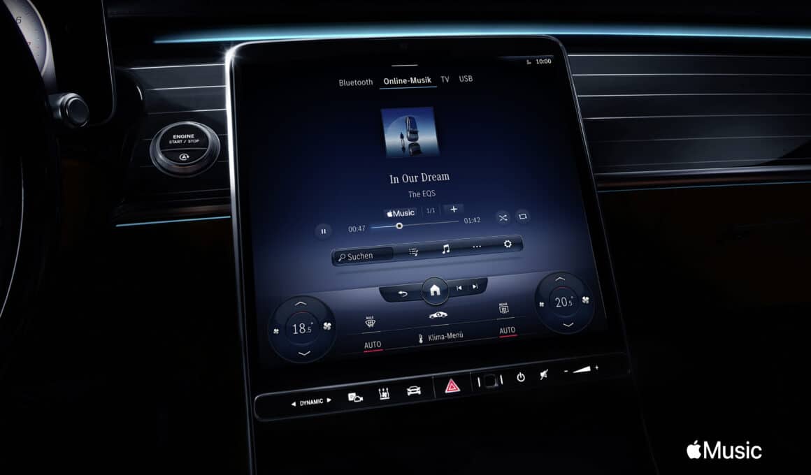 Apple Music na Mercedes-Benz