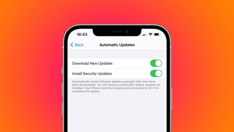 Atualizações de segurança no iOS
