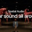 Comercial do Apple Music promovendo o Áudio Espacial