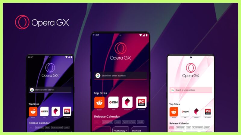 Opera GX – O primeiro navegador para jogadores