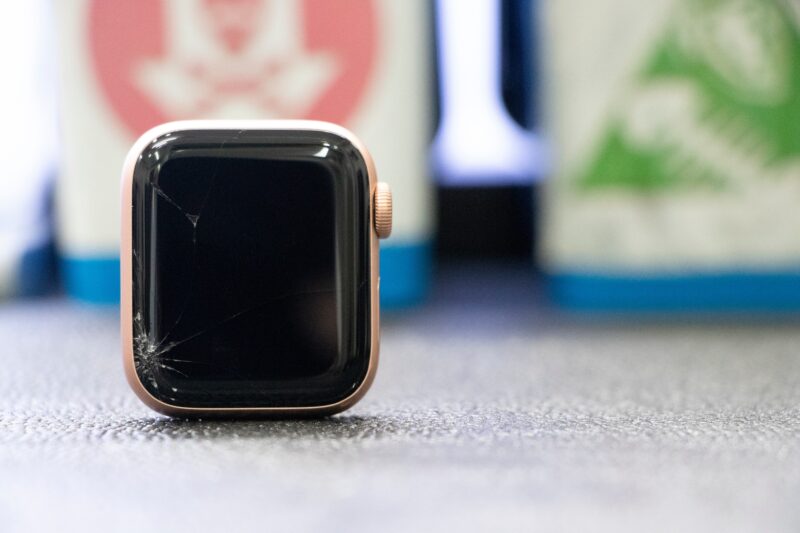 Apple Watch quebrado
