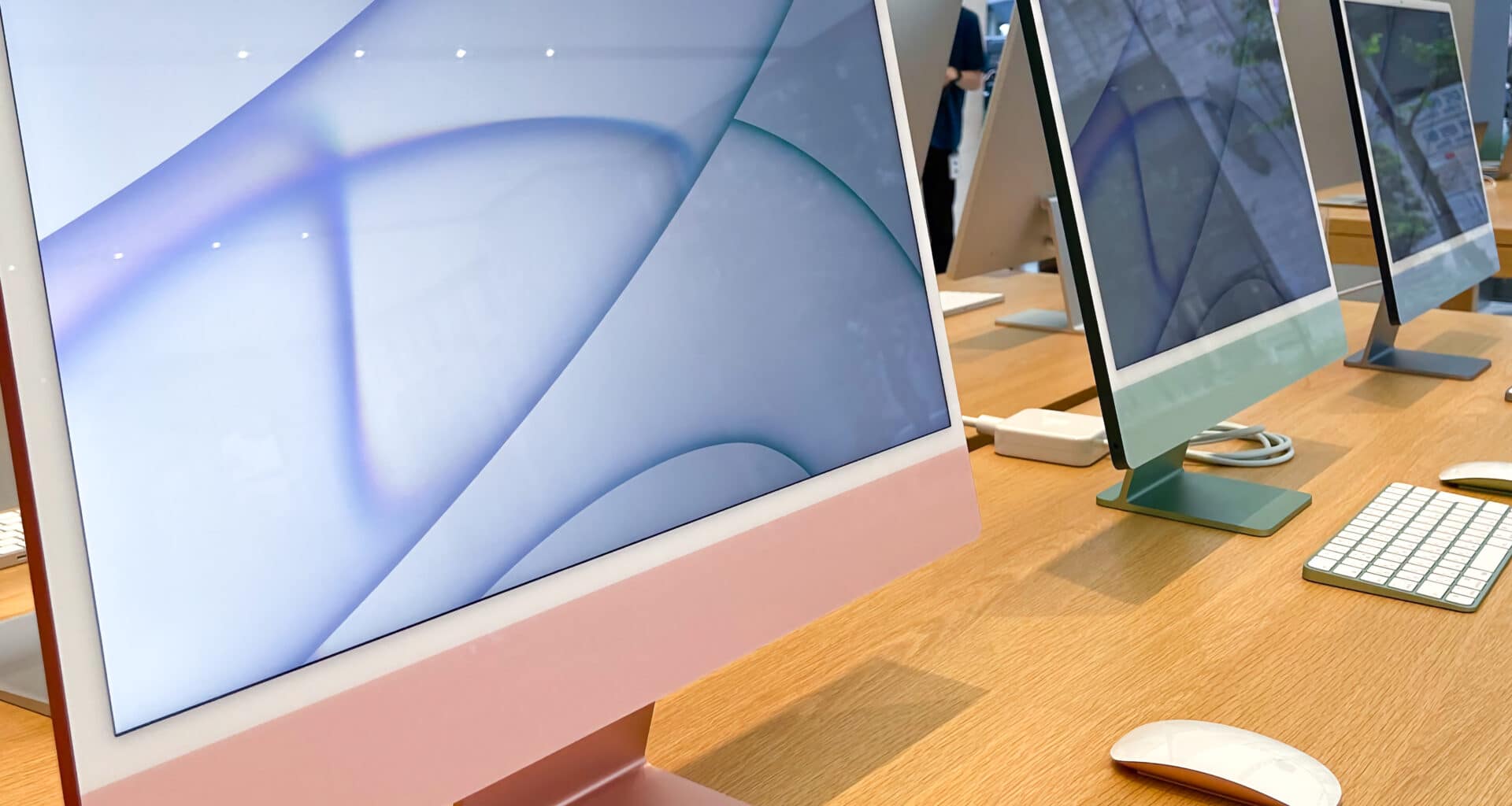 iMacs numa Apple Store