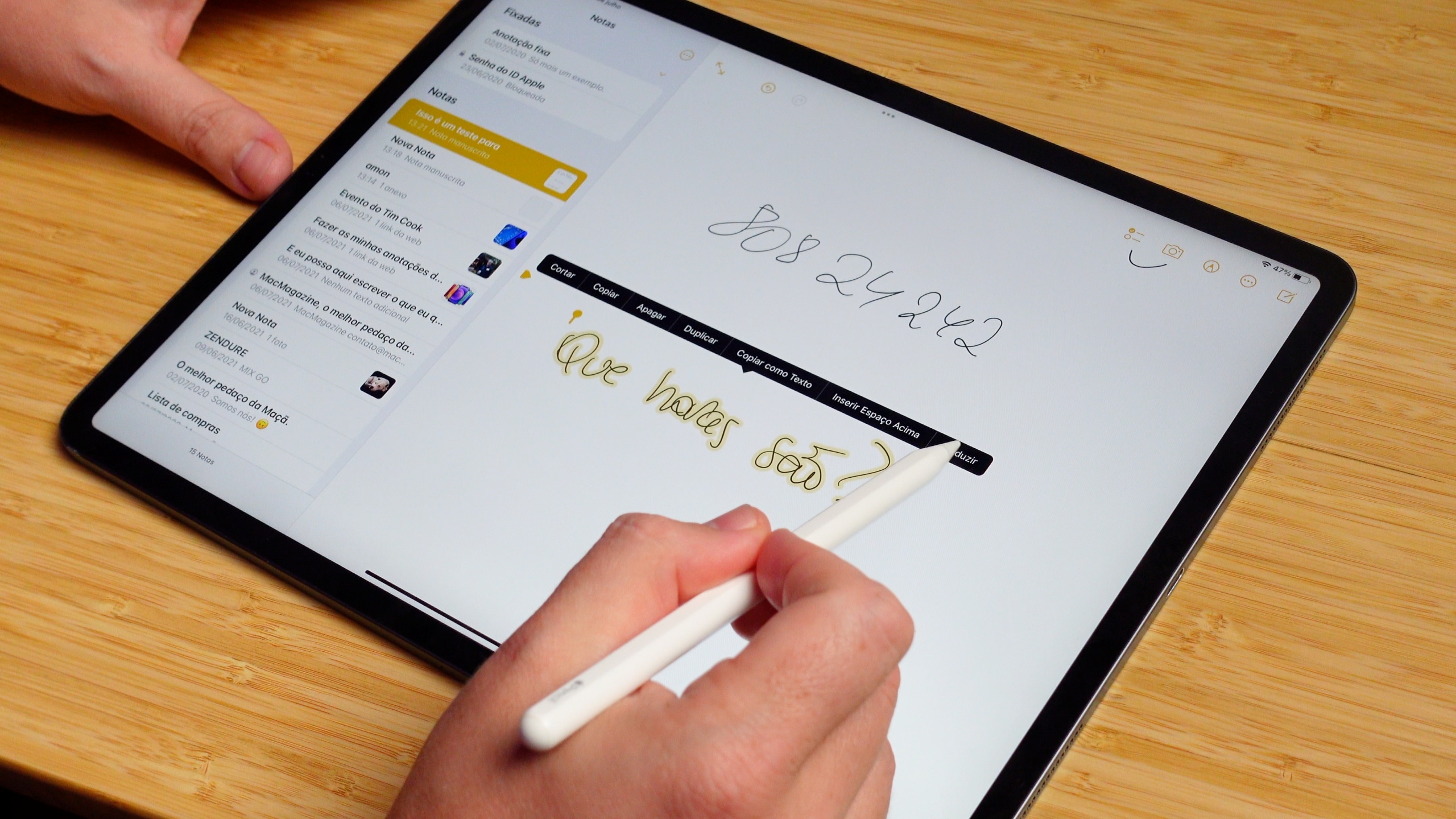 Vídeo: novidades do Apple Pencil no iPadOS 15 (e mais) - MacMagazine