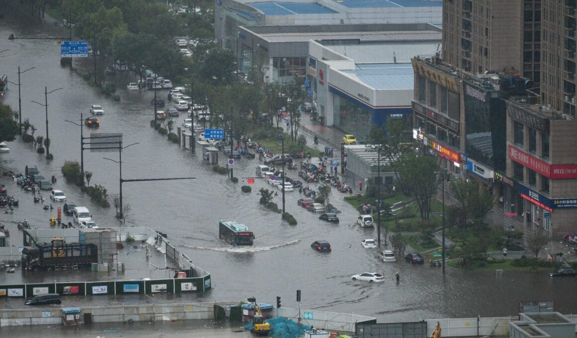 Enchentes na China