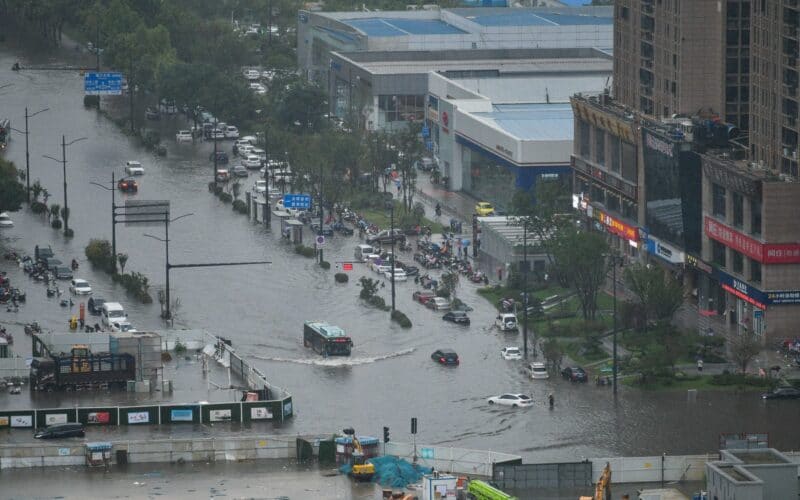 Enchentes na China
