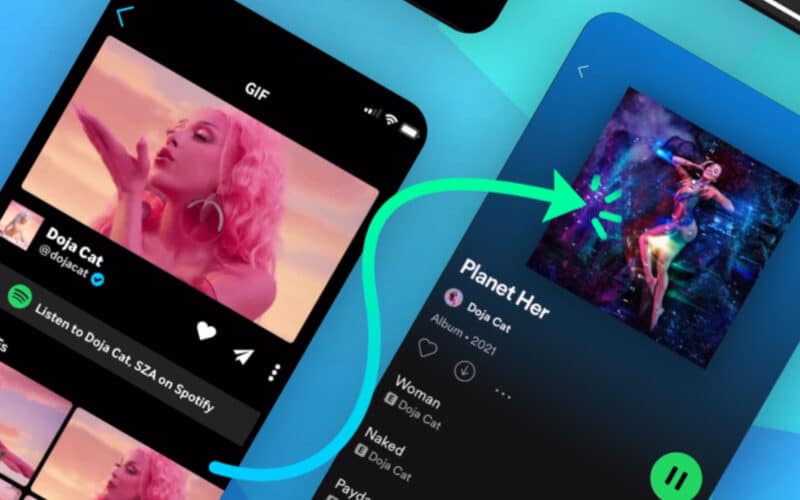 Parceria Spotify com a GIPHY