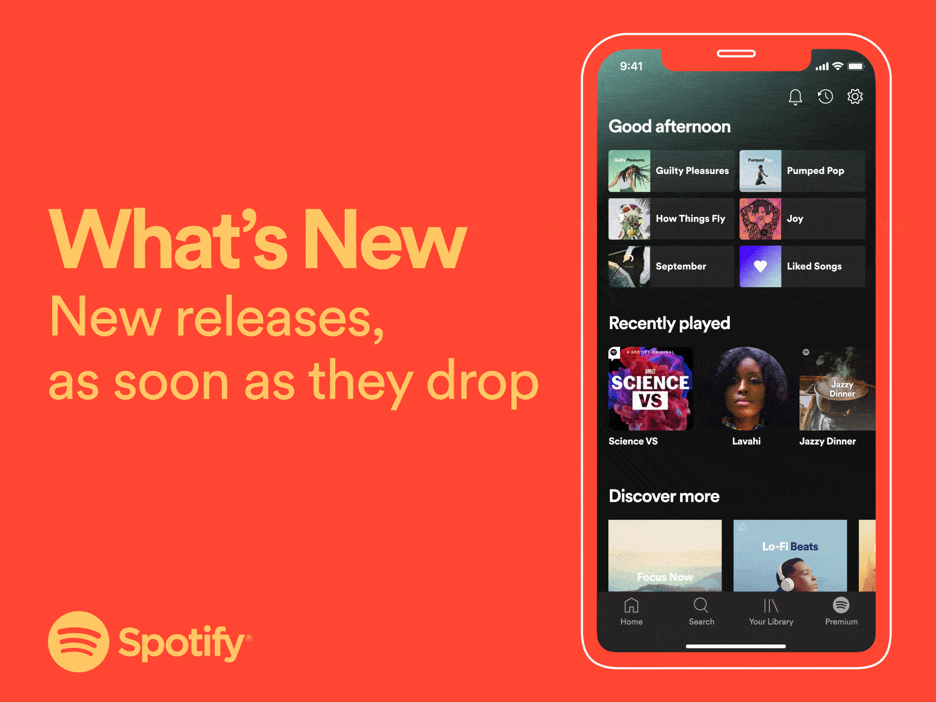 What's New do Spotify