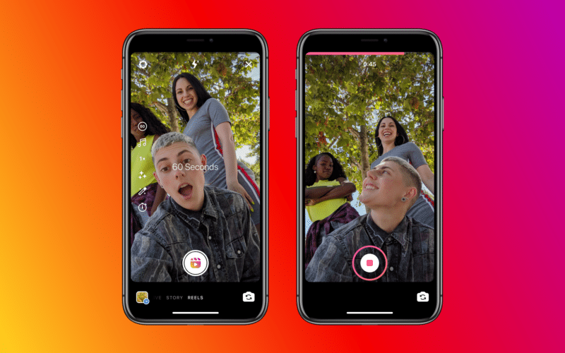 Instagram passa a suportar vídeos de até 60 segundos no Reels