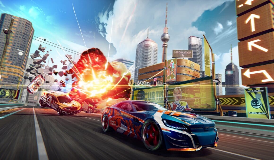 Detonation Racing (da Electric Square), já disponível no Apple Arcade