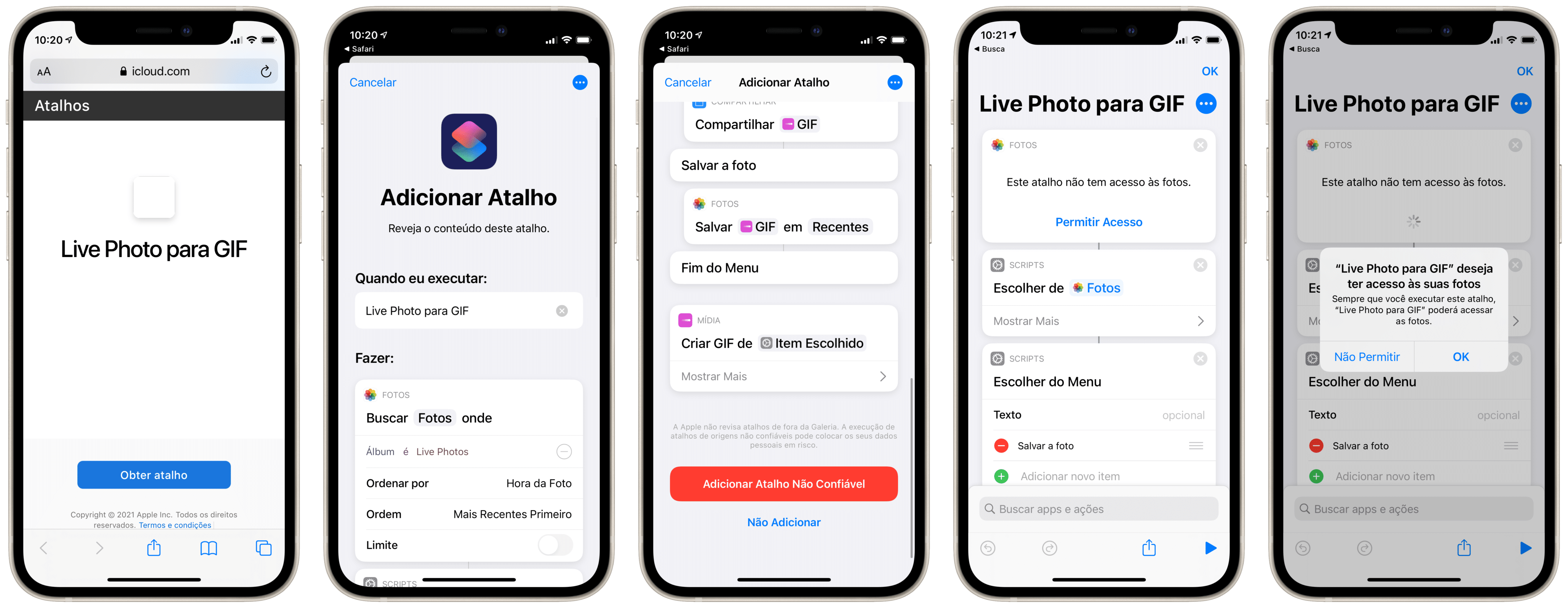 Como criar as Live Photos do iPhone no Android