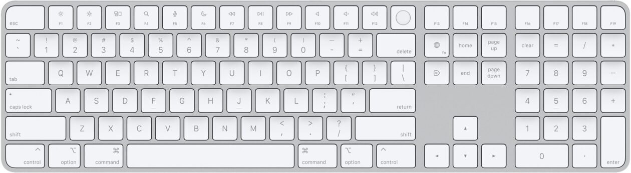 Magic Keyboard com Touch ID e teclado numérico