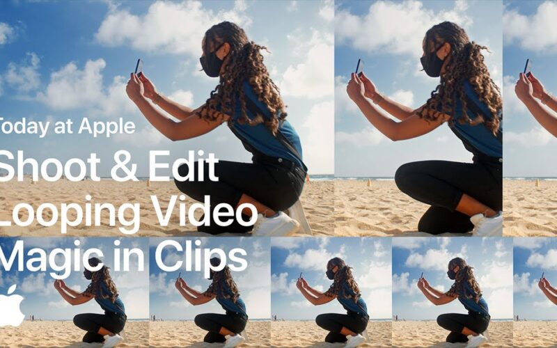 Terceira sessão do "Today at Apple" no YouTube: Shoot & Edit Looping Video Magic in Clips