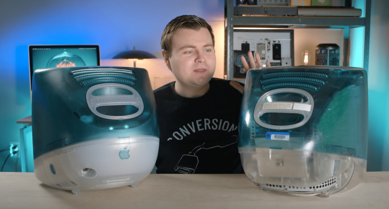 YouTuber põe as mãos em raro protótipo do iMac G3 original