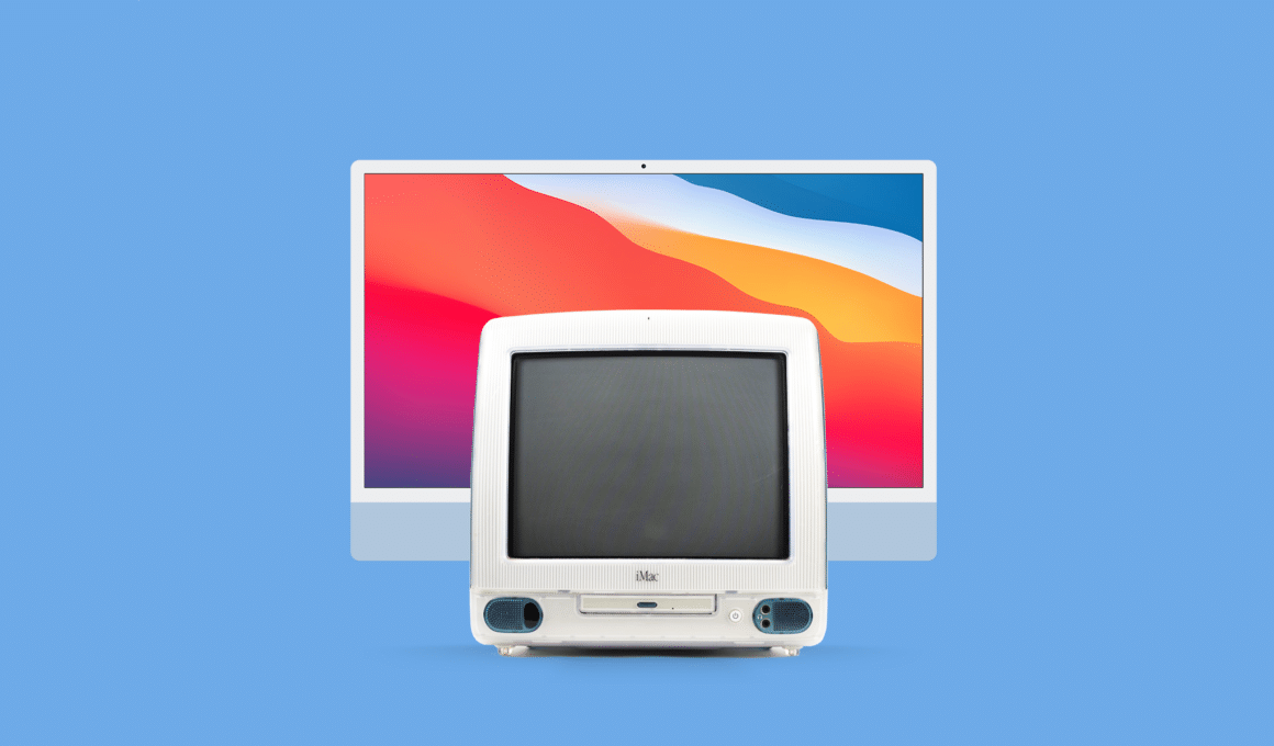 Design: iMac G3 e novo iMac