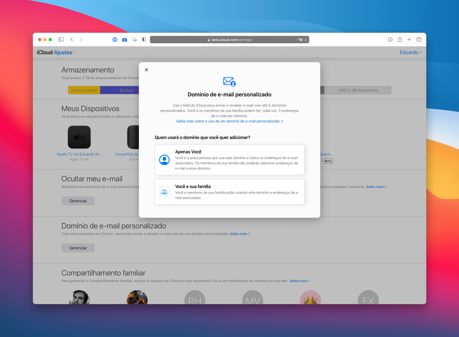 Como configurar um domínio personalizado de email no iCloud+ - MacMagazine
