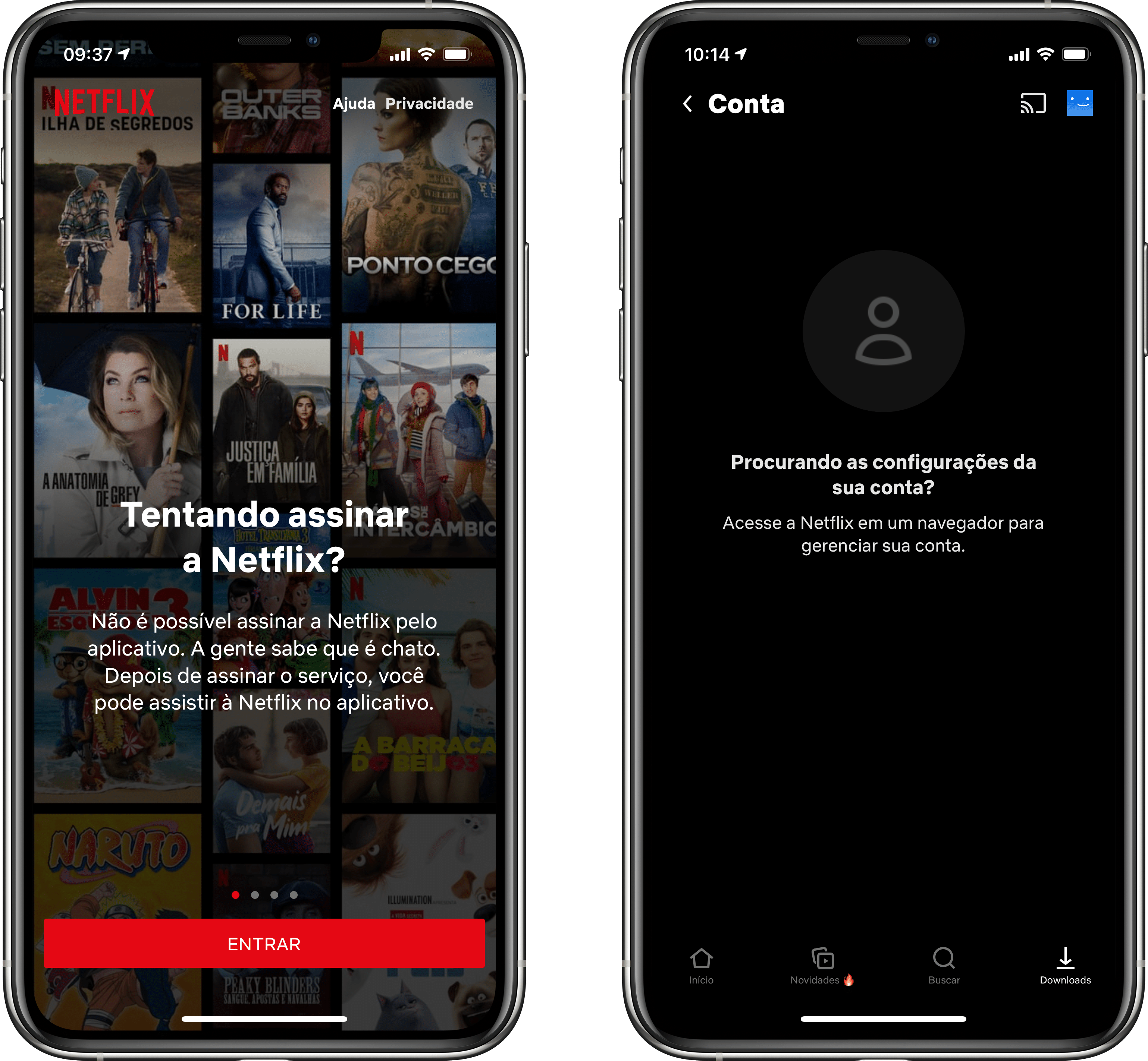 App da Netflix ganha botão para assinatura externa - MacMagazine