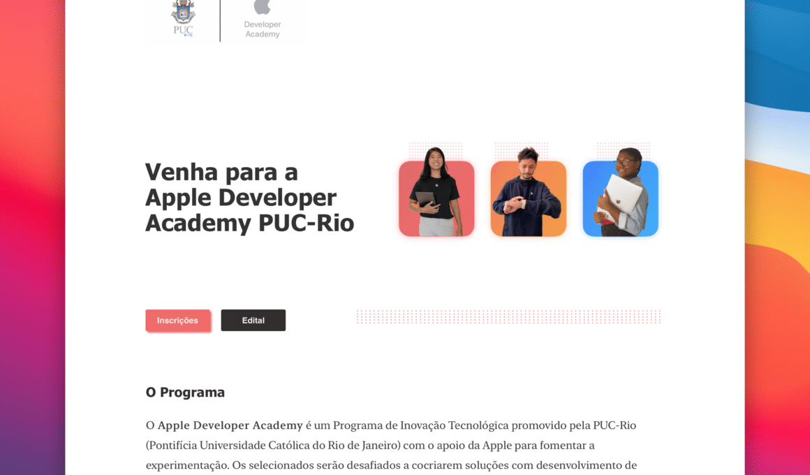 Apple Developer Academi PUC-Rio