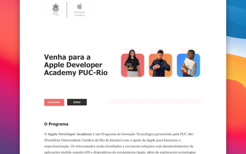 Apple Developer Academi PUC-Rio