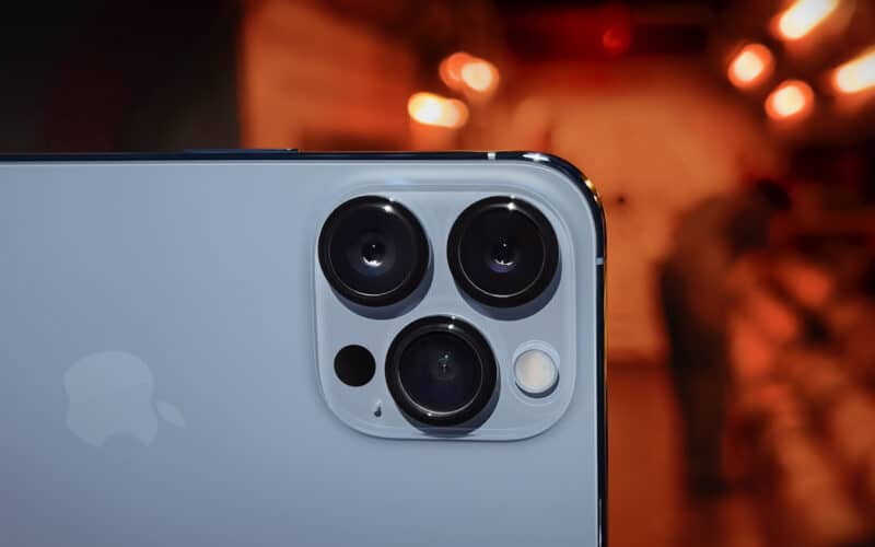 Câmera do iPhone 13 Pro