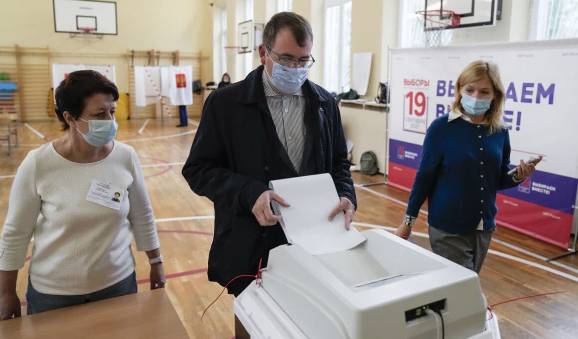 Votação na Rússia