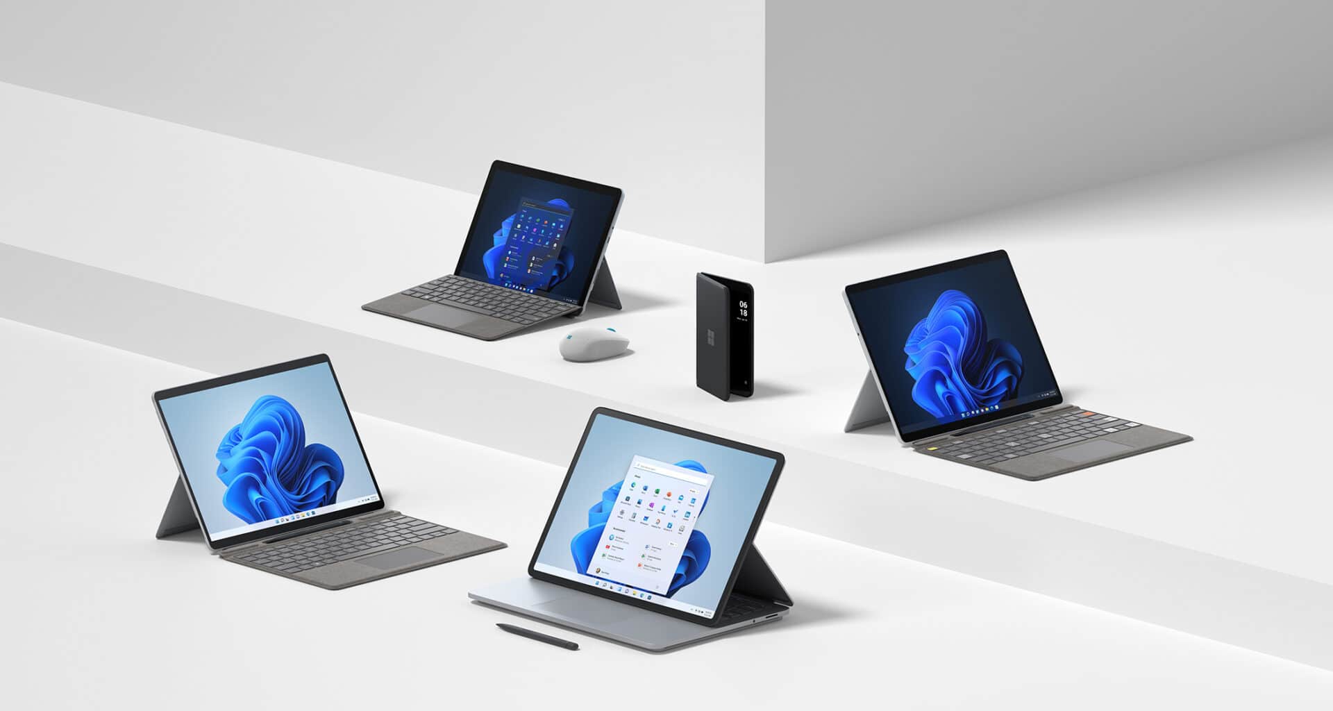 Surface Pro 8, Surface Laptop Studio, Surface Duo 2 e mais dispositivos da Microsoft