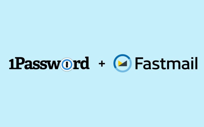 1Password + Fastmail