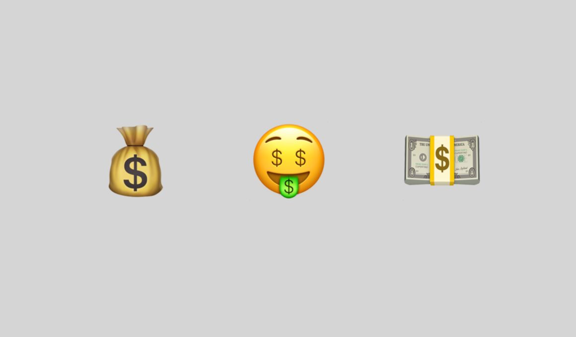 Emojis de dinheiro