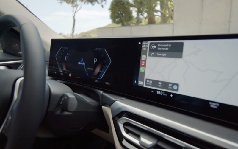 CarPlay no BMW i4