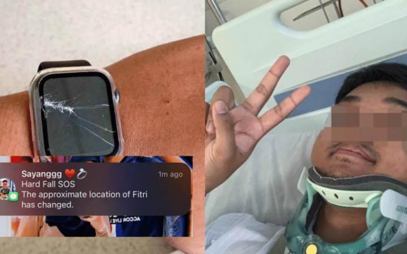 Apple Watch salva vida de motociclista após atropelamento