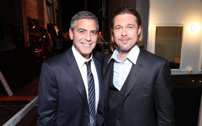 Brad Pitt e George Clooney