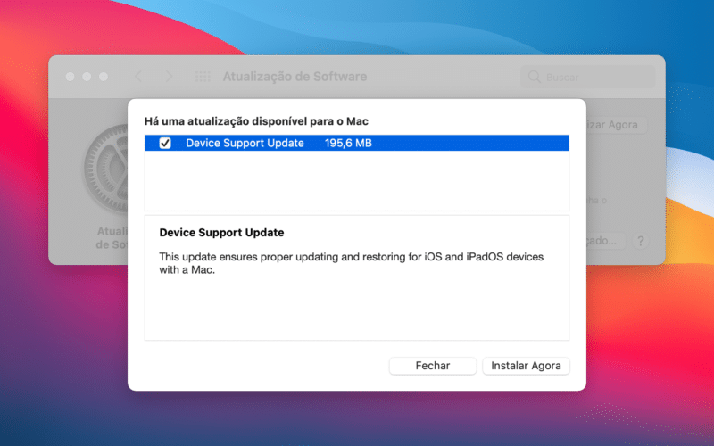 Device Suport Update